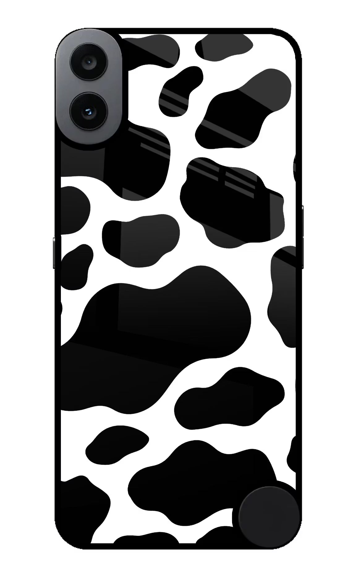 Cow Spots CMF by Nothing Phone 1 Glass Case Back Cover by Casekaro