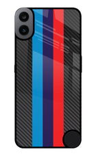 BMW Stripes Pattern CMF by Nothing Phone 1 Glass Case