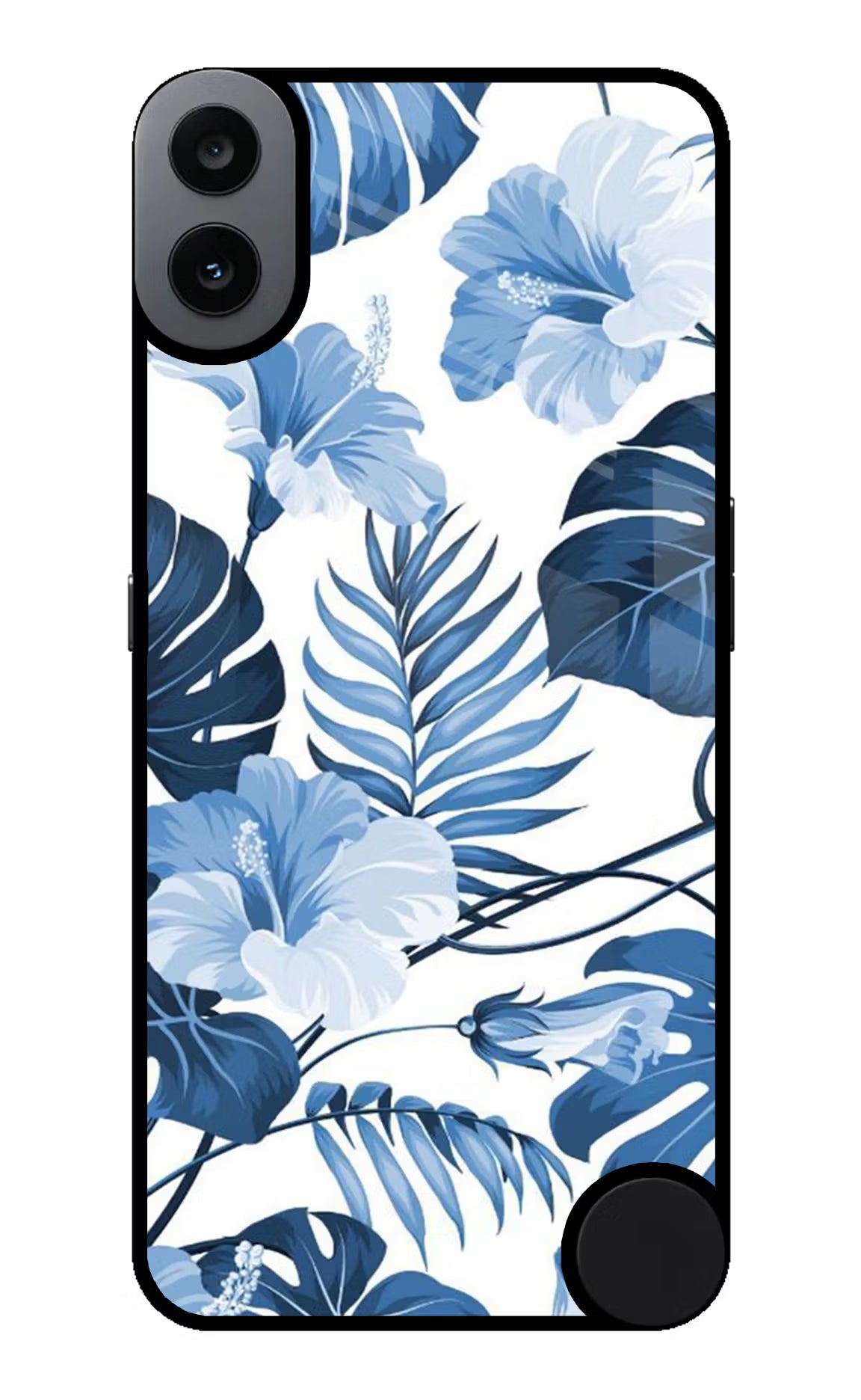 Fabric Art CMF by Nothing Phone 1 Glass Case Back Cover by Casekaro