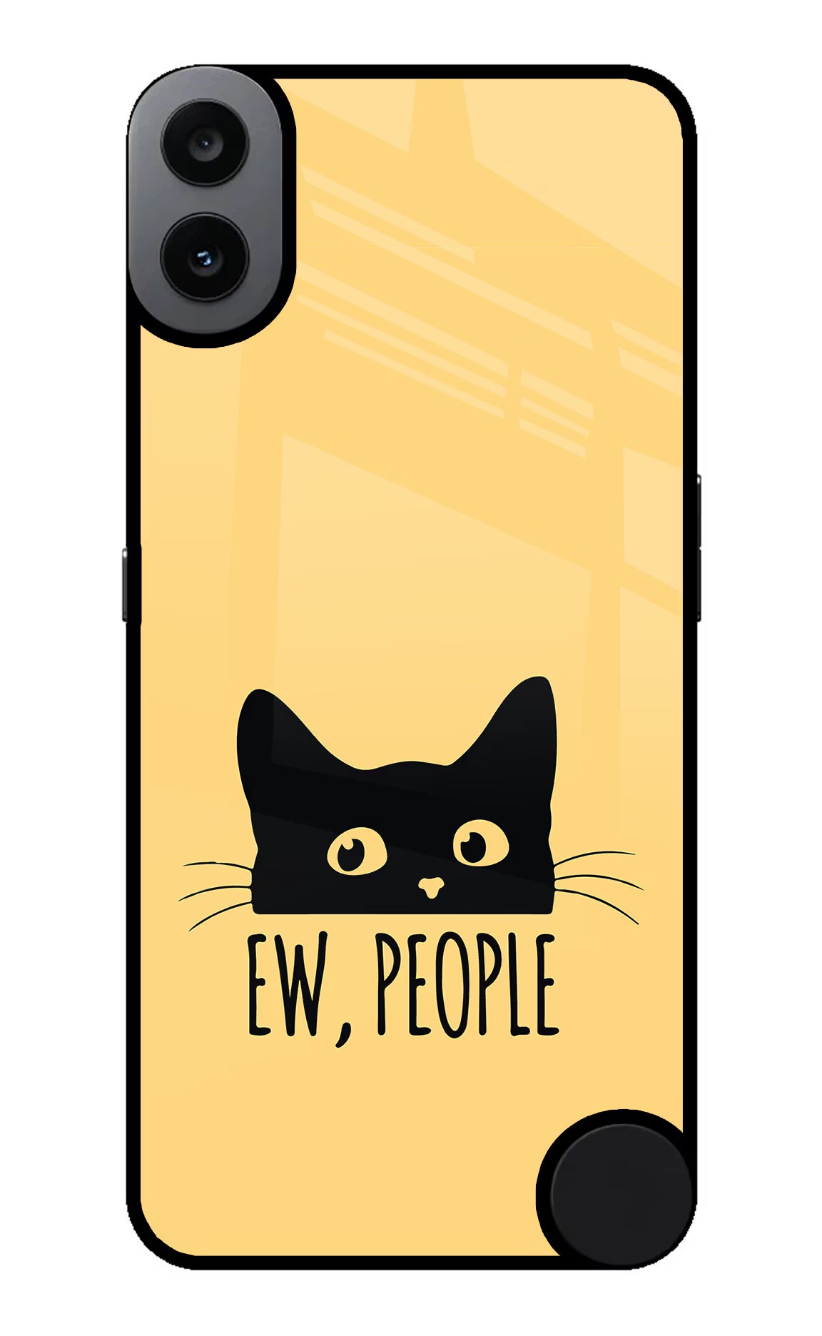Ew People Catitude CMF by Nothing Phone 1 Glass Case