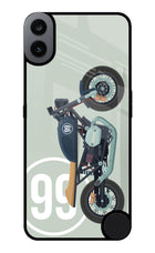 Classic Cafe Racer 99 CMF by Nothing Phone 1 Glass Case