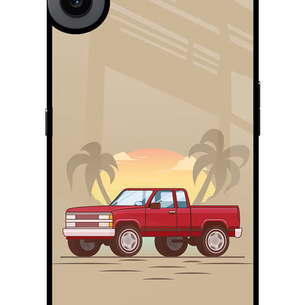 Desert Classic Drive CMF by Nothing Phone 1 Glass Case
