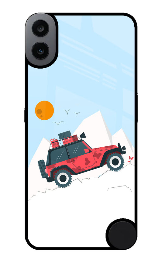 Mountain Trail Beast CMF by Nothing Phone 1 Glass Case