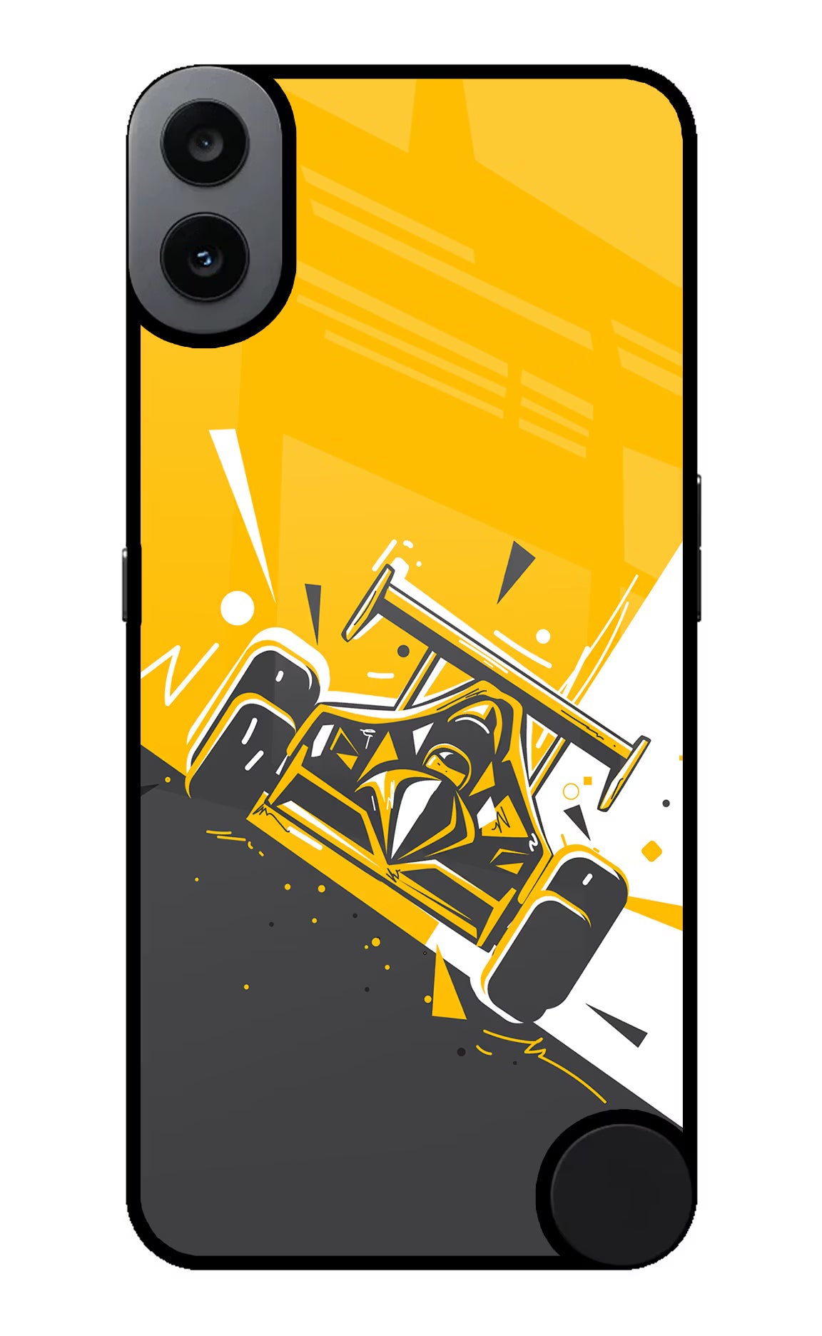 Track King CMF by Nothing Phone 1 Glass Case