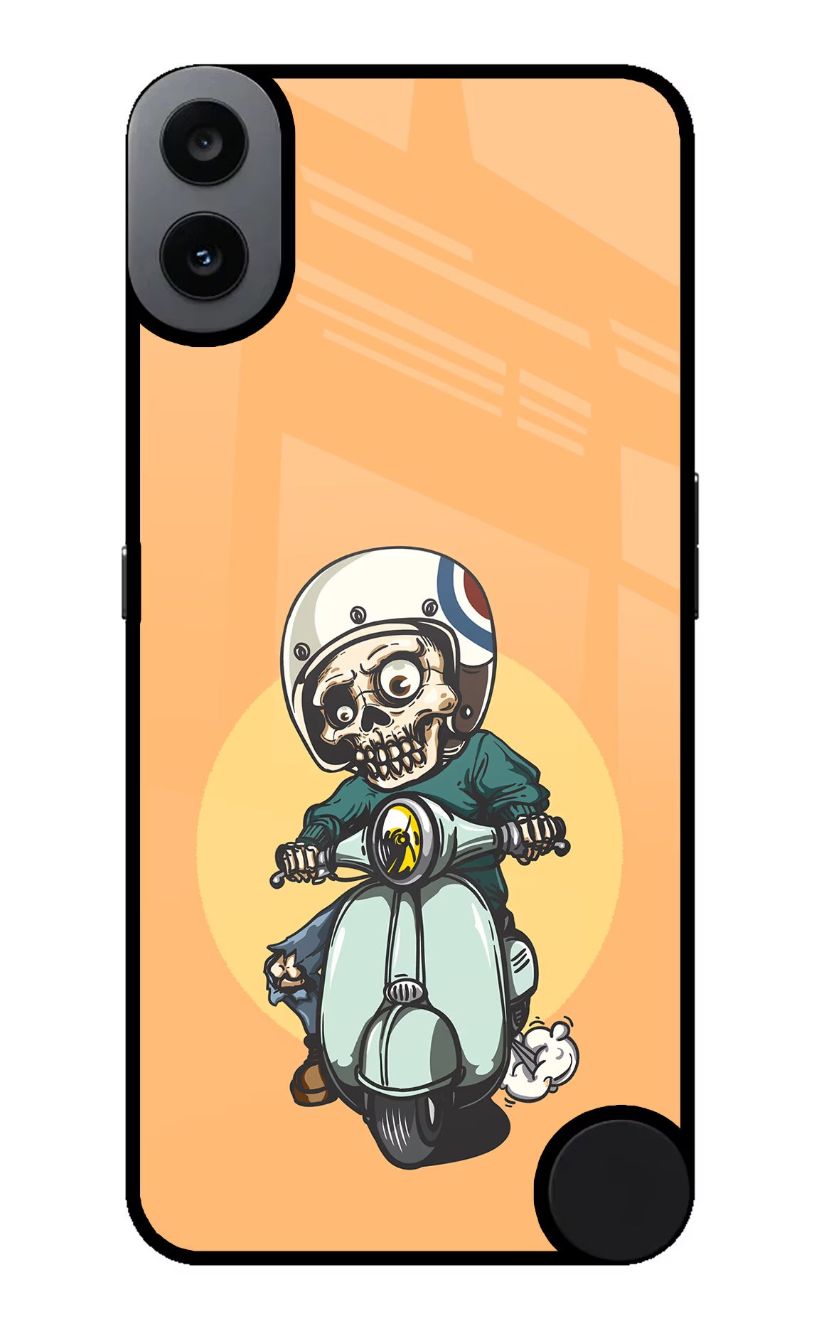 Undead Biker CMF by Nothing Phone 1 Glass Case