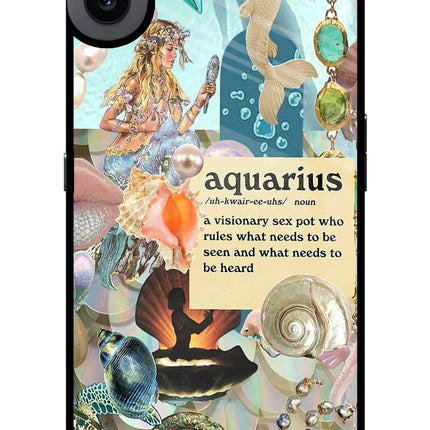 Aquarius Zodiac CMF by Nothing Phone 1 Glass Case