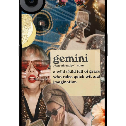 Gemini Zodiac CMF by Nothing Phone 1 Glass Case
