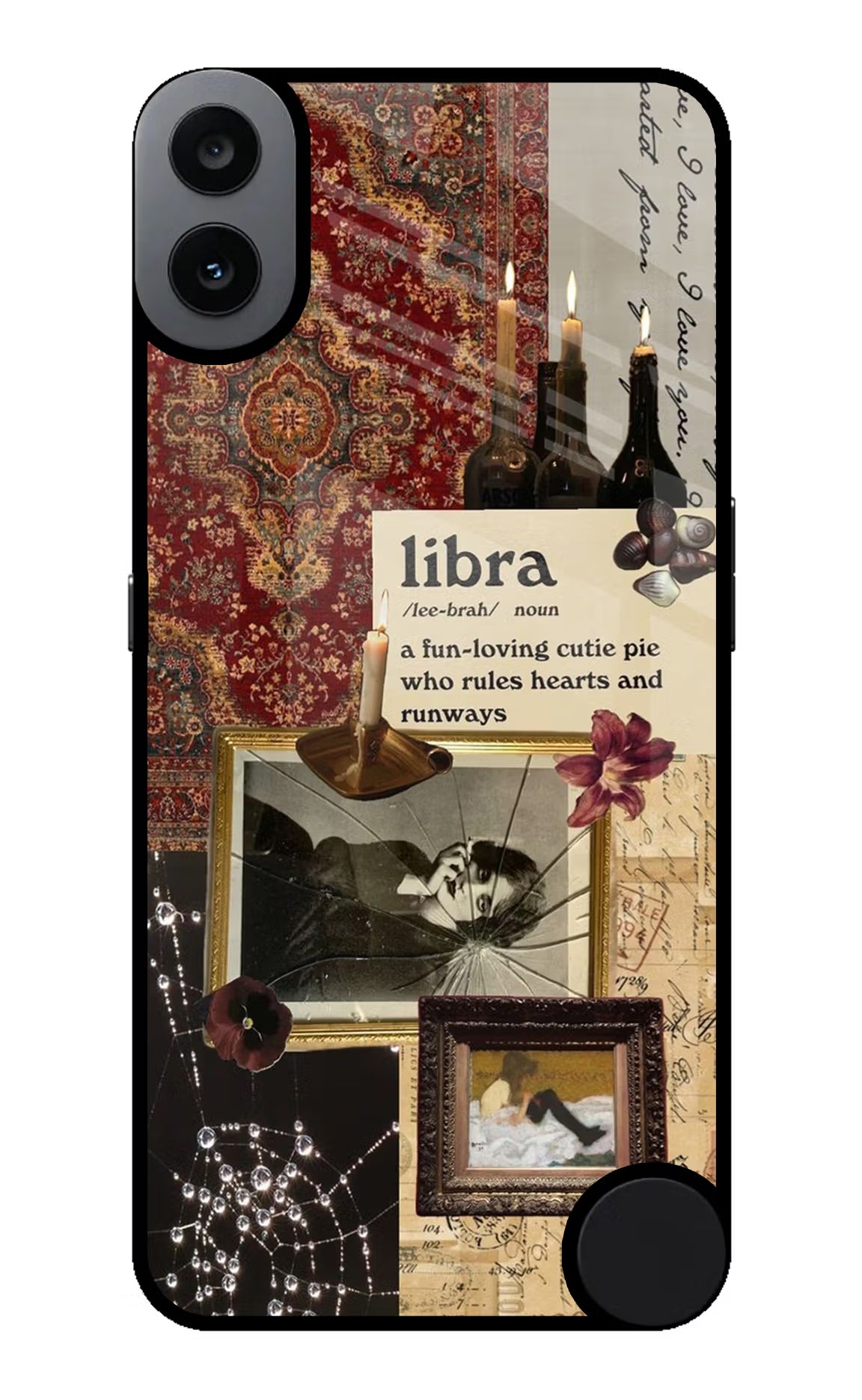 Libra Zodiac CMF by Nothing Phone 1 Glass Case