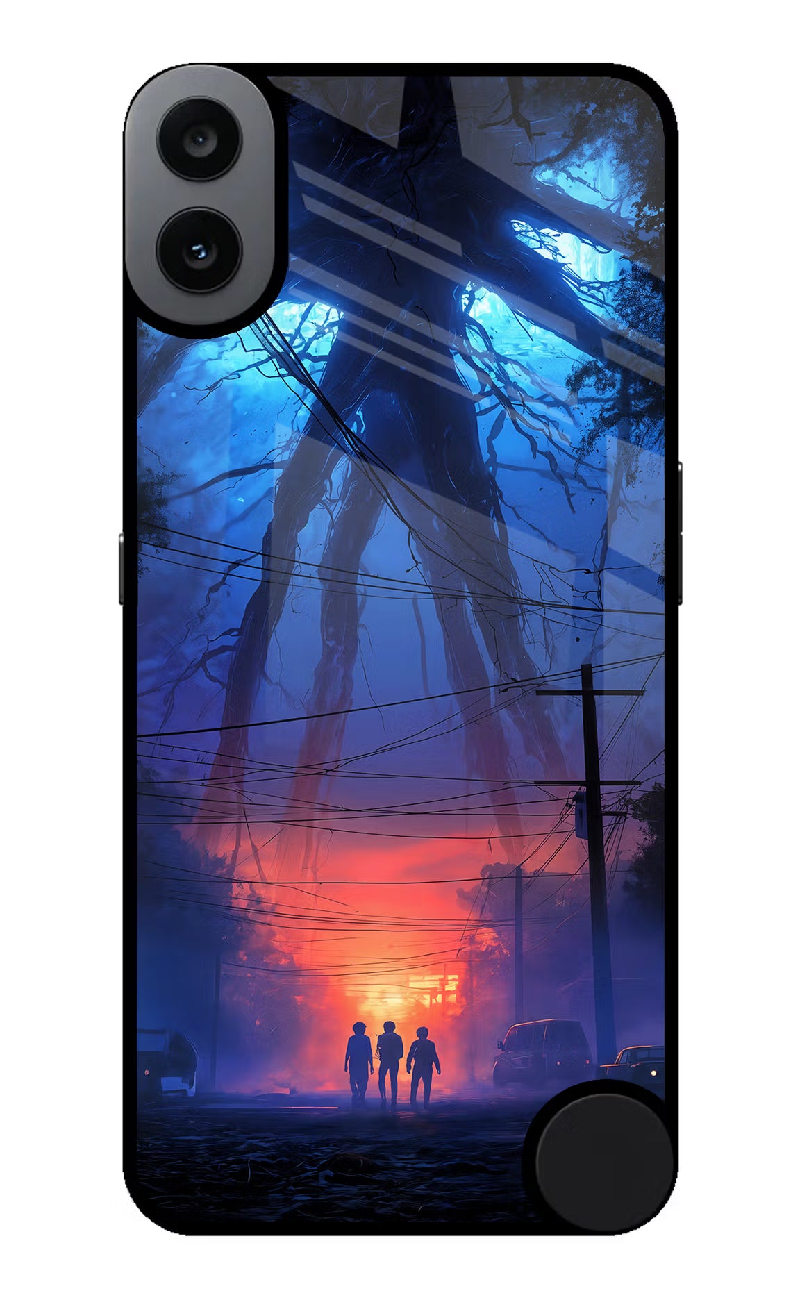 Ordinary Things Shadow CMF by Nothing Phone 1 Glass Case Back Cover by Casekaro