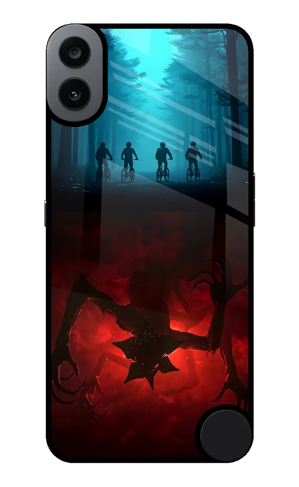 Ordinary Things Downside Up CMF by Nothing Phone 1 Glass Case Back Cover by Casekaro