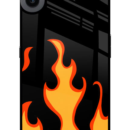 Fired Up – Black CMF by Nothing Phone 1 Glass Case