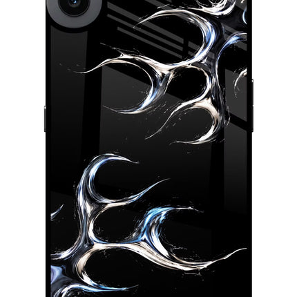 Chrome Tribal CMF by Nothing Phone 1 Glass Case