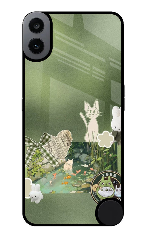 Aesthetic anime CMF by Nothing Phone 1 Glass Case