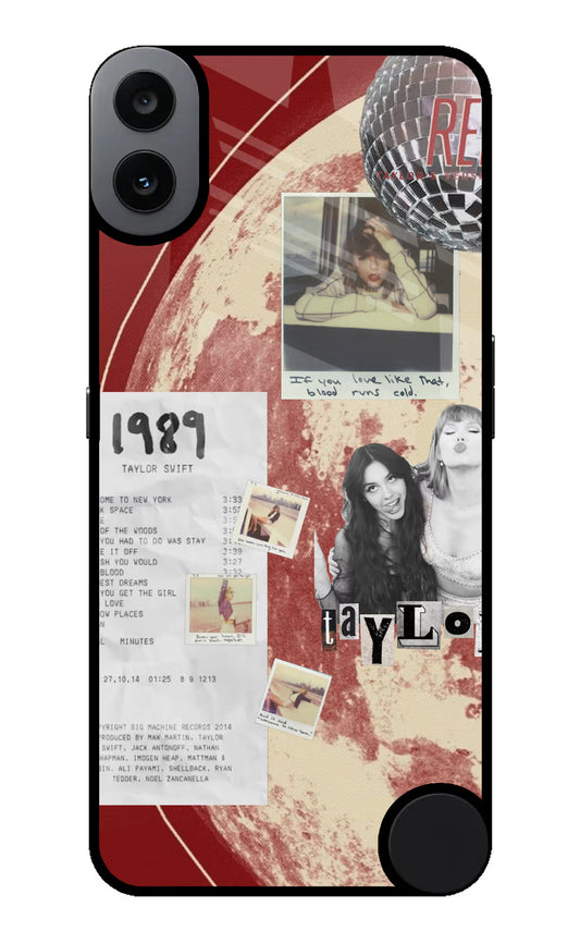 Taylor Swift CMF by Nothing Phone 1 Glass Case