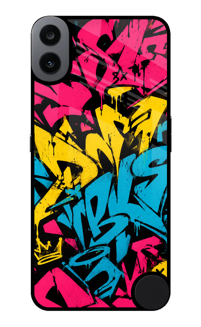 Graffiti Vibe CMF by Nothing Phone 1 Glass Case