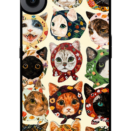 Cool Cat CMF by Nothing Phone 1 Glass Case