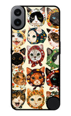 Cool Cat CMF by Nothing Phone 1 Glass Case
