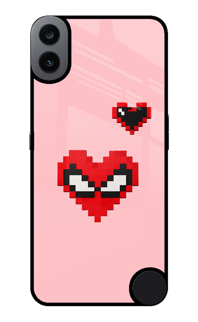Gwen Heart CMF by Nothing Phone 1 Glass Case