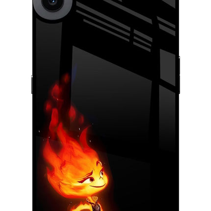 Ember Flame CMF by Nothing Phone 1 Glass Case