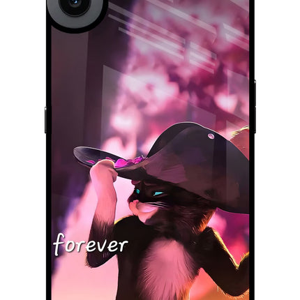 Forever Cat CMF by Nothing Phone 1 Glass Case