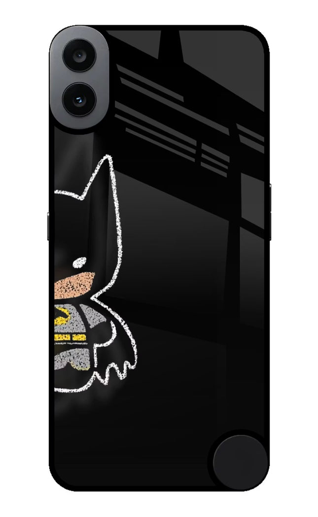 Bat Kitty CMF by Nothing Phone 1 Glass Case