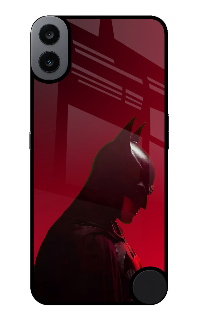 Dark Knight CMF by Nothing Phone 1 Glass Case