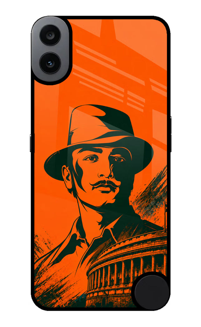 Bhagat Singh Legacy CMF by Nothing Phone 1 Glass Case