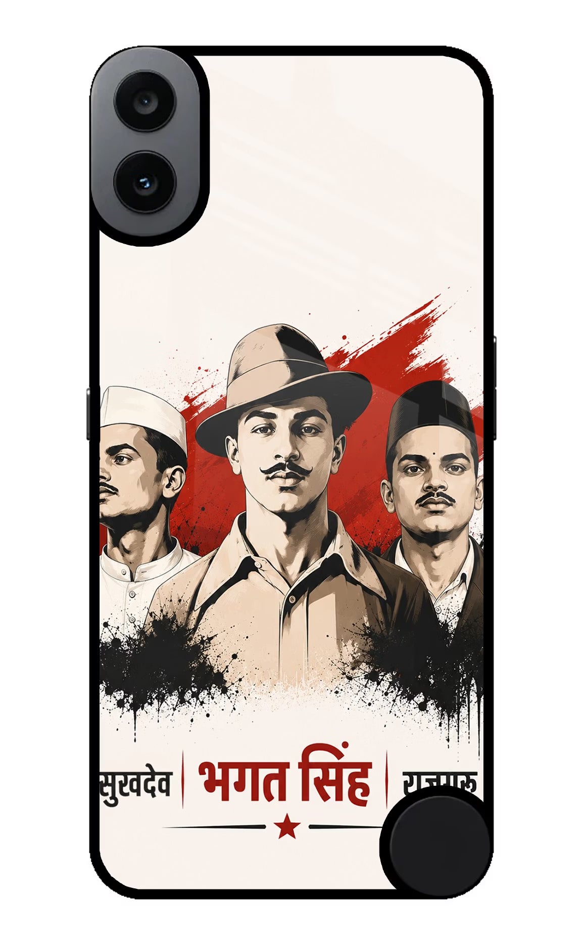 Sardar Patel Iron Will CMF by Nothing Phone 1 Glass Case