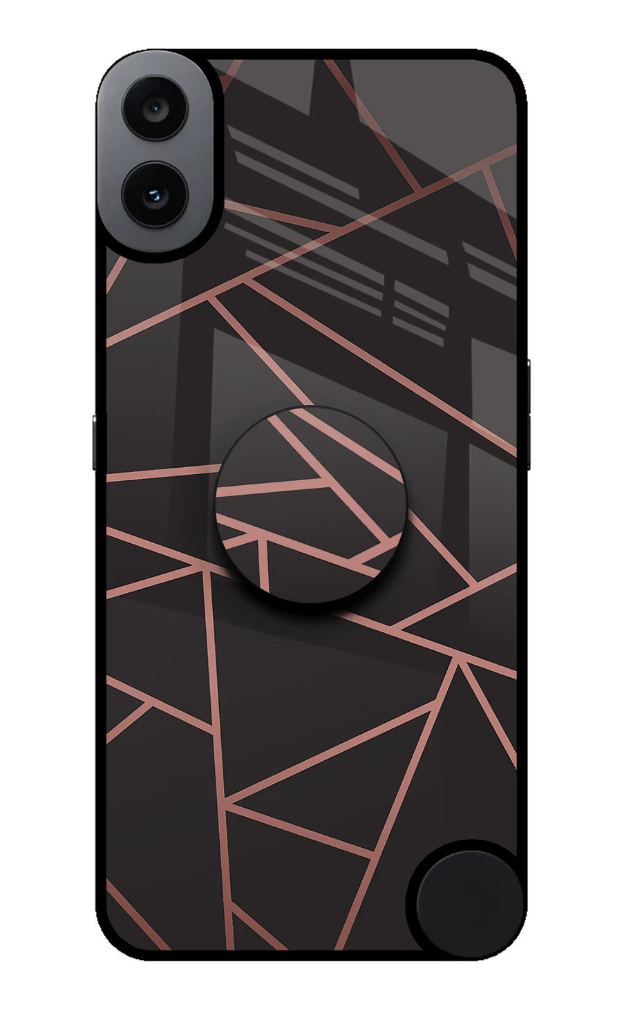 Geometric Pattern CMF by Nothing Phone 1 Pop Case, Metal case