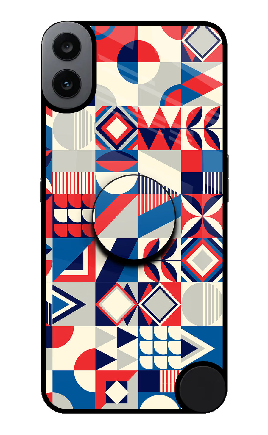 Colorful Pattern CMF by Nothing Phone 1 Pop Case, Metal case