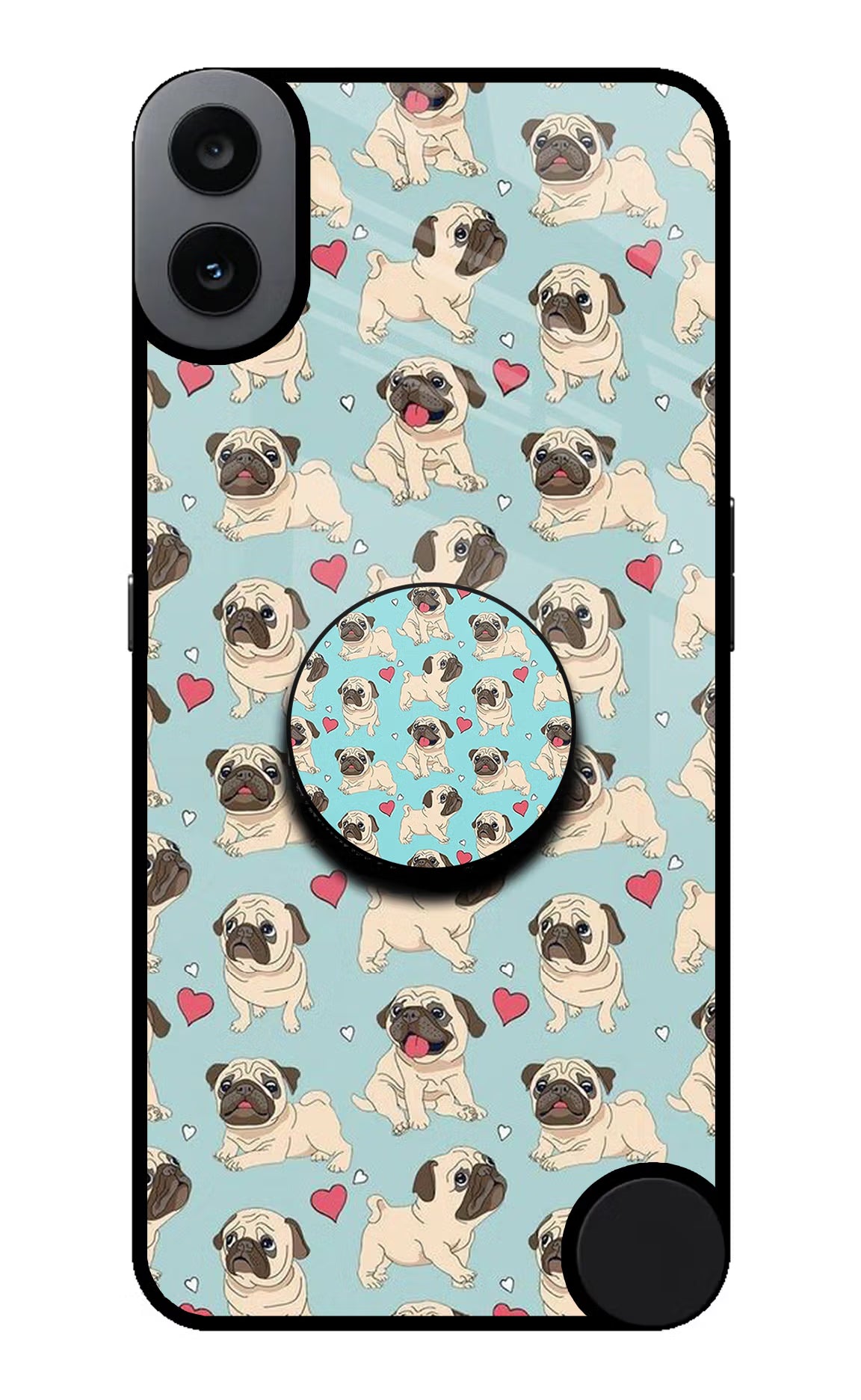 Pug Dog CMF by Nothing Phone 1 Pop Case by Casekaro