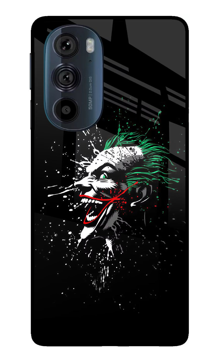 Joker Moto Edge 30 Pro Back Cover, Glass case