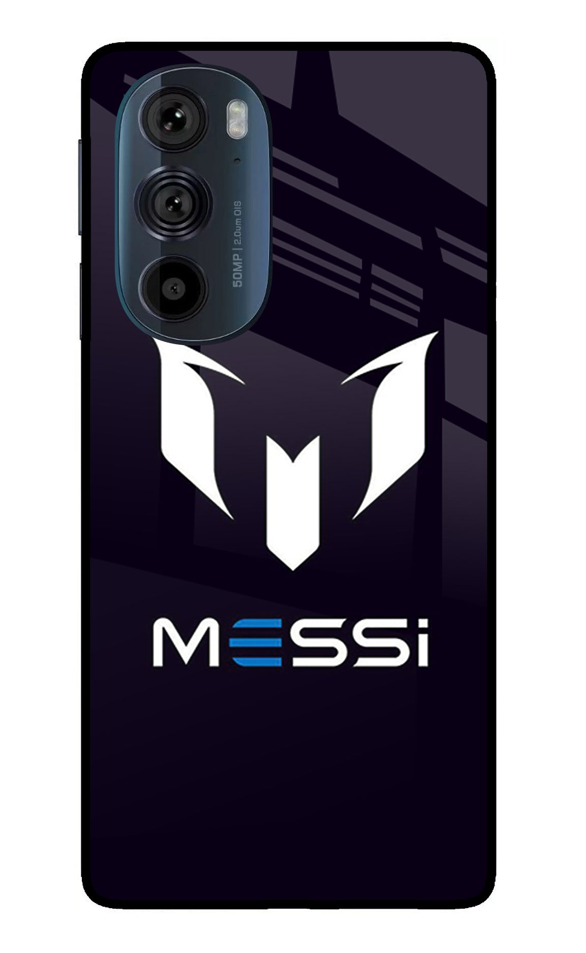 Messi Logo Moto Edge 30 Pro Glass Case