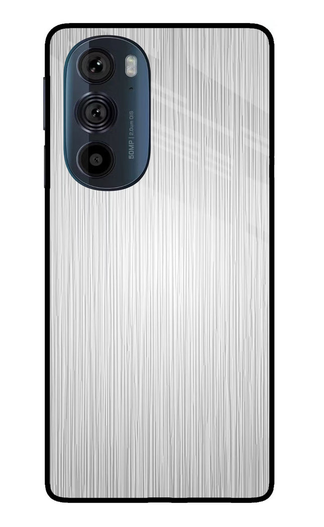 Wooden Grey Texture Moto Edge 30 Pro Glass Case Back Cover by Casekaro
