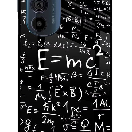 Physics Formula Moto Edge 30 Pro Glass Case Back Cover by Casekaro