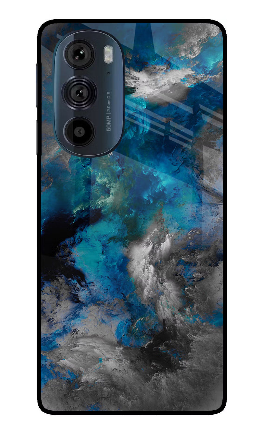 Artwork Moto Edge 30 Pro Back Cover, Glass case