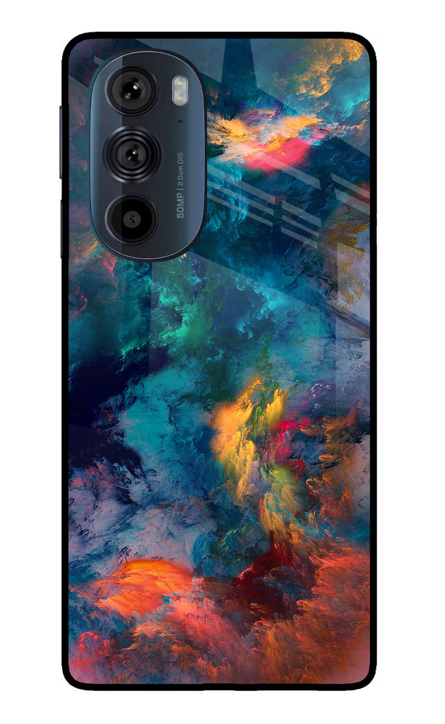 Artwork Paint Moto Edge 30 Pro Glass Case Back Cover by Casekaro