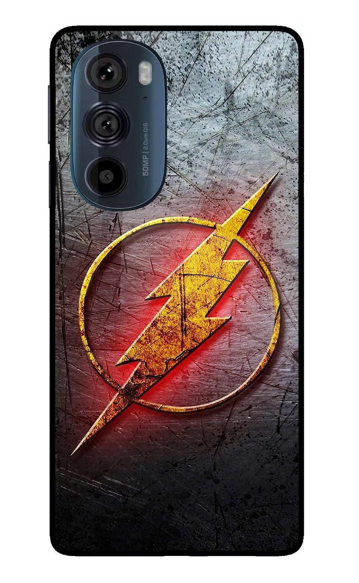 Flash Moto Edge 30 Pro Glass Case Back Cover by Casekaro