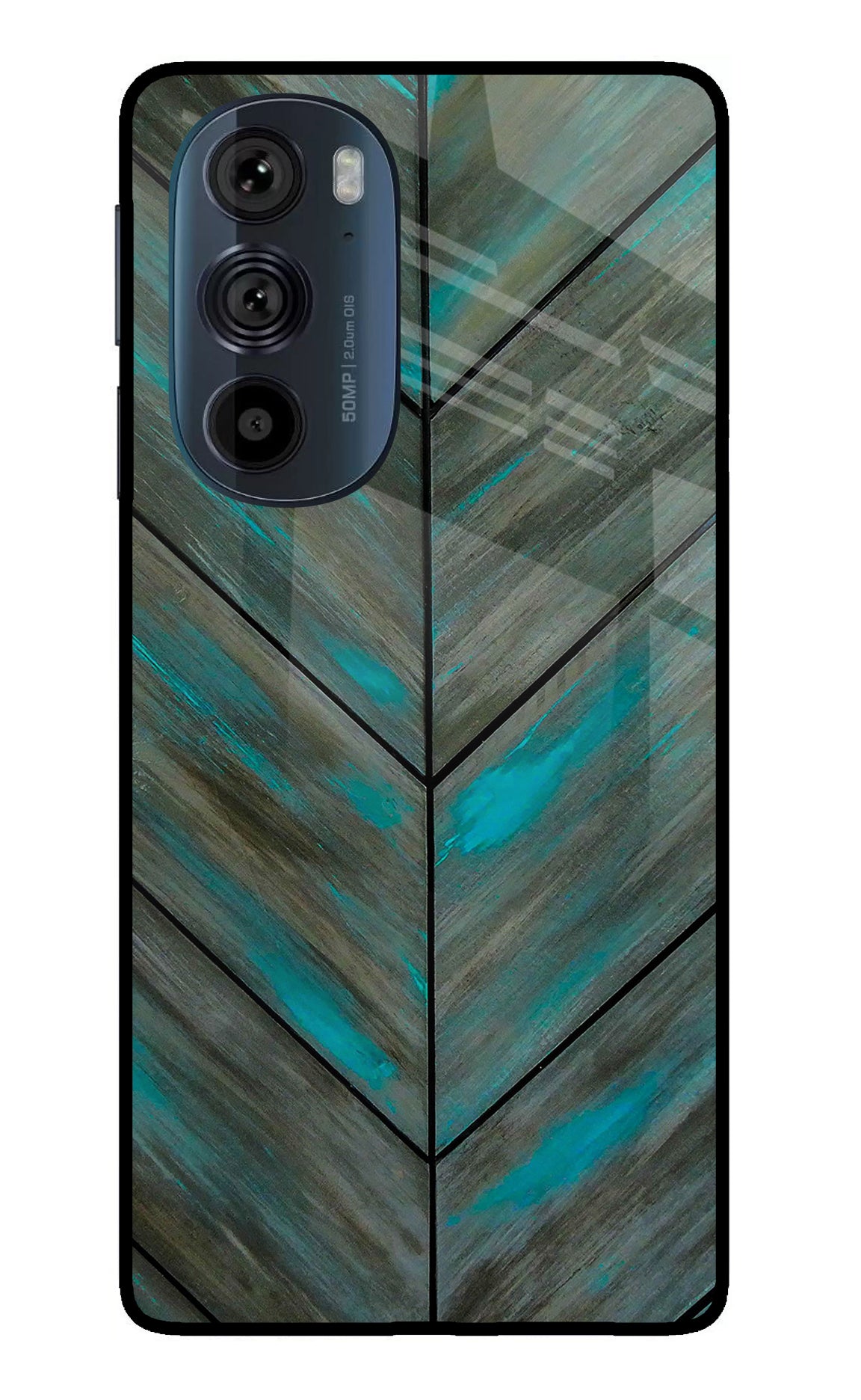 Pattern Moto Edge 30 Pro Glass Case