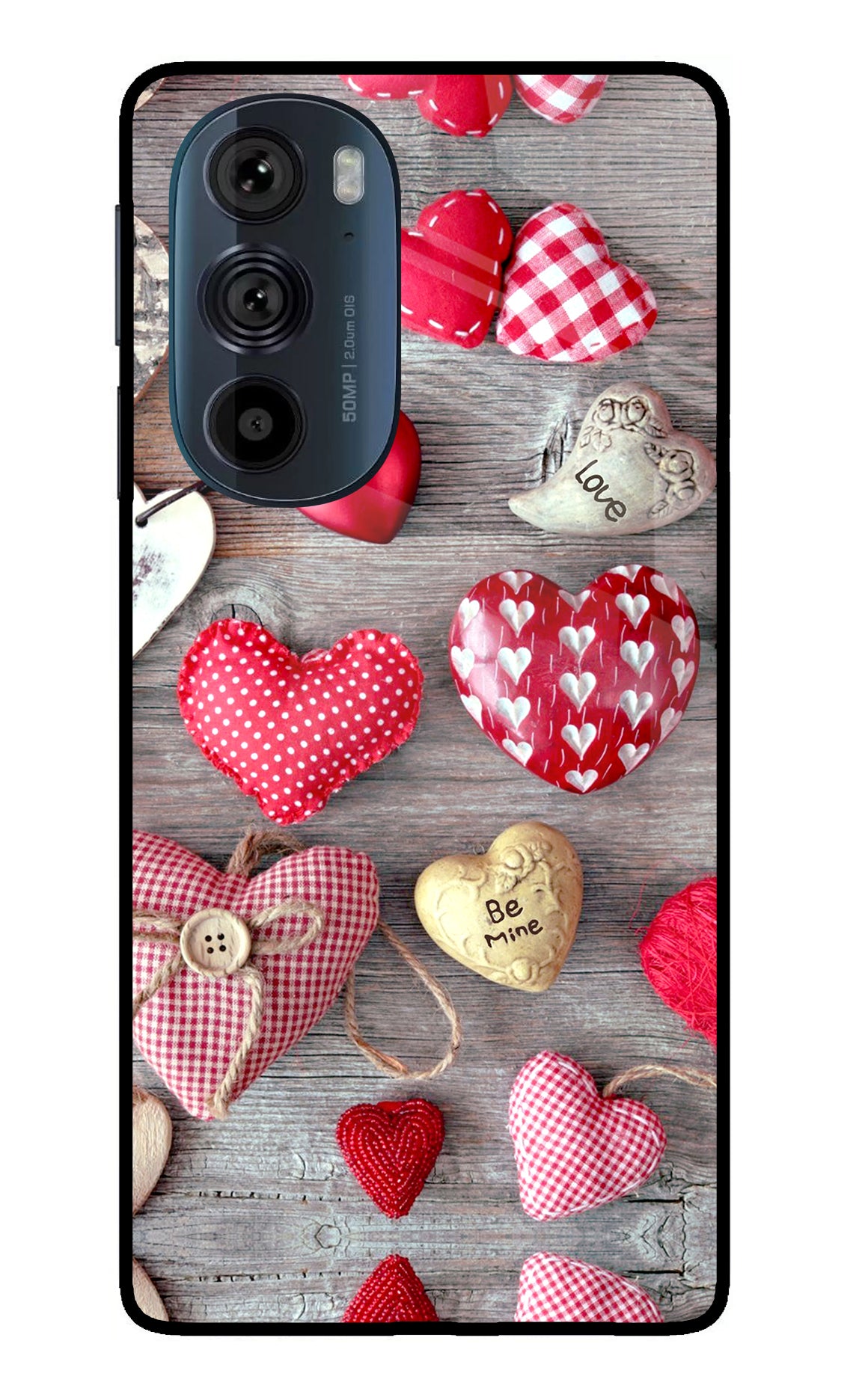 Love Wallpaper Moto Edge 30 Pro Glass Case