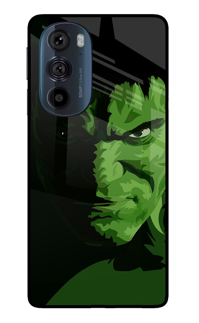 HULK Moto Edge 30 Pro Glass Case Back Cover by Casekaro