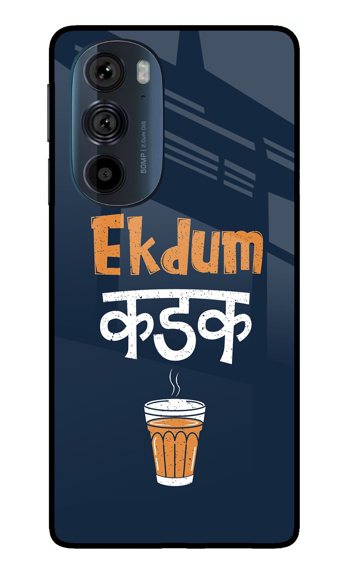 Ekdum Kadak Chai Moto Edge 30 Pro Glass Case