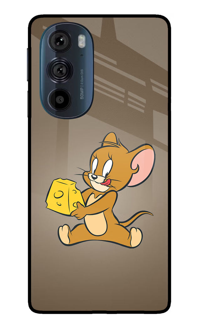 Jerry Moto Edge 30 Pro Glass Case Back Cover by Casekaro