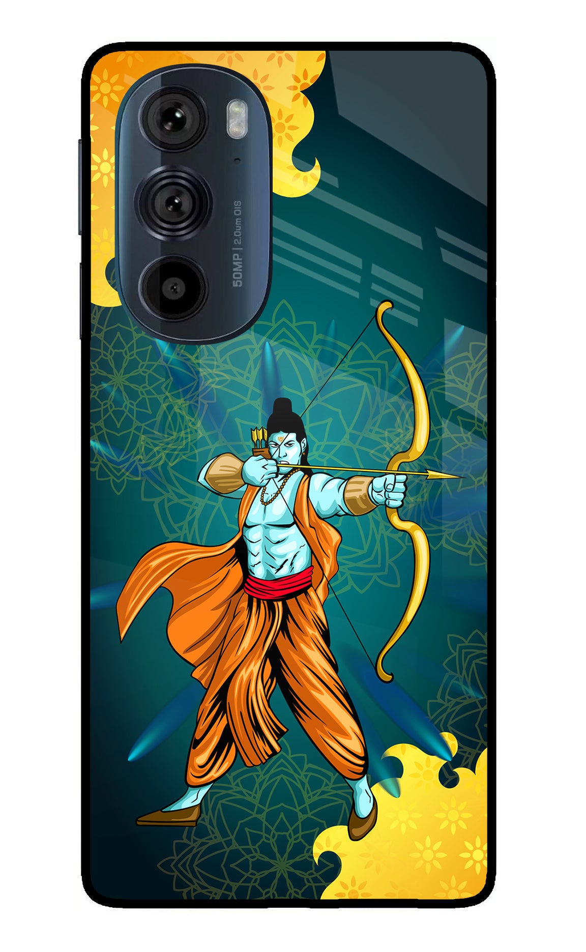 Lord Ram - 6 Moto Edge 30 Pro Glass Case