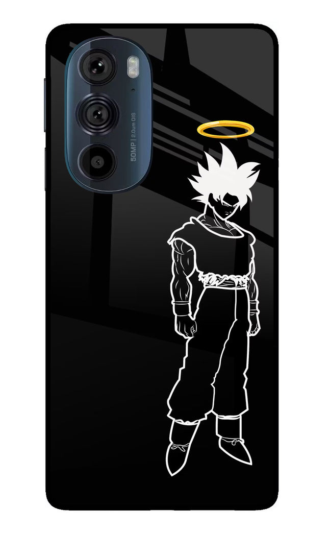 DBS Character Moto Edge 30 Pro Glass Case Back Cover by Casekaro