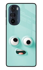 Funny Cartoon Moto Edge 30 Pro Glass Case Back Cover by Casekaro