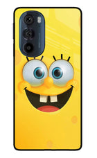 Sponge 1 Moto Edge 30 Pro Glass Case Back Cover by Casekaro