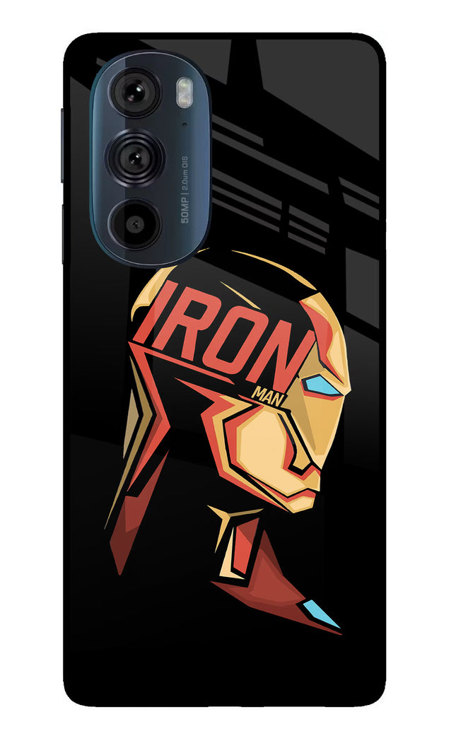 IronMan Moto Edge 30 Pro Glass Case Back Cover by Casekaro