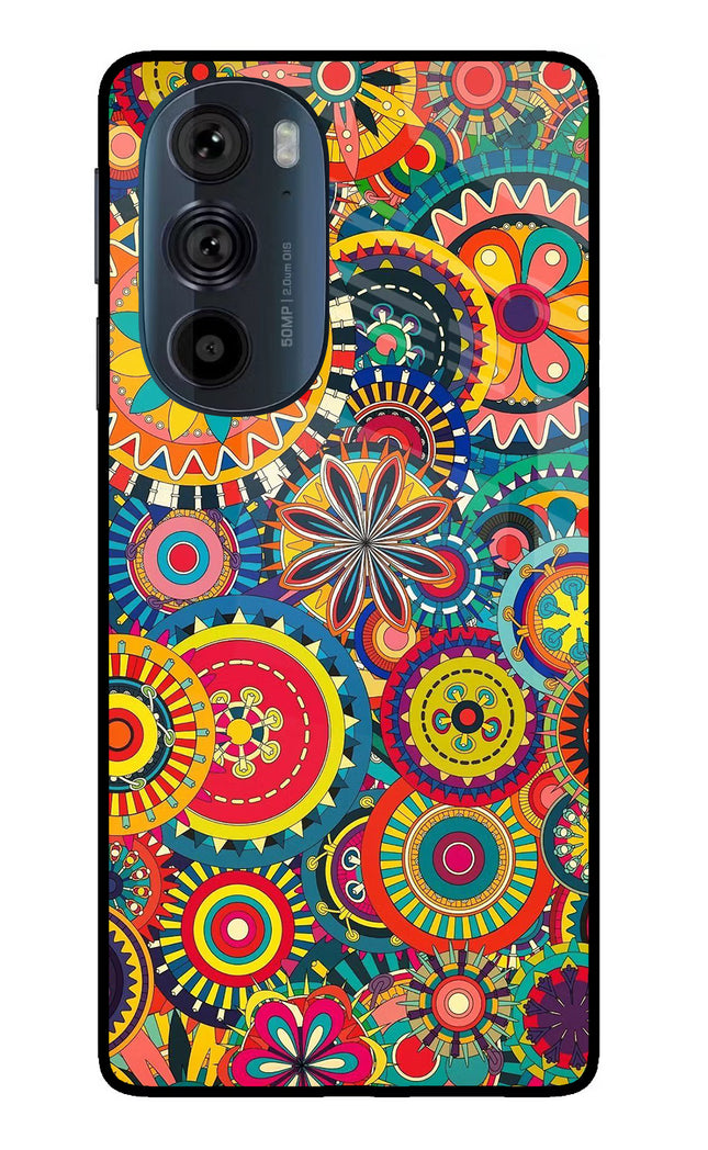Gol Gol Art Moto Edge 30 Pro Glass Case Back Cover by Casekaro