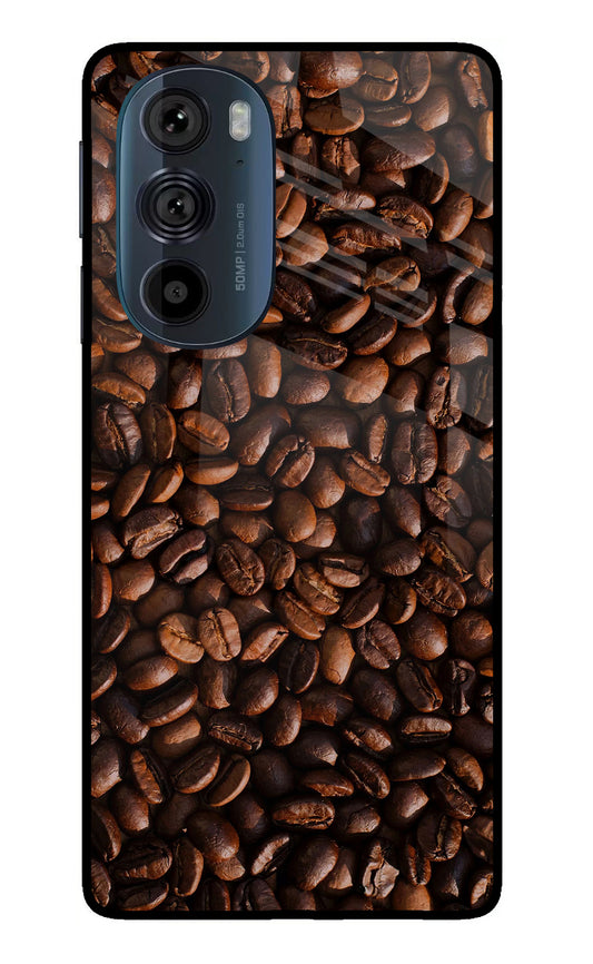 Coffee Beans Moto Edge 30 Pro Glass Case